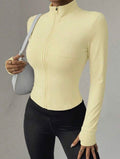 Chaqueta deportiva, amarilla