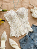 Corset Blanco encaje