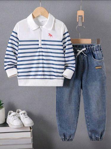 Conjunto de sueter con cierre