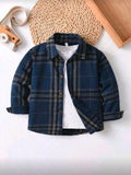 Camisa de cuadros mangalarga azul