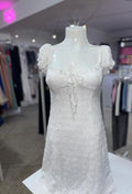 Vestido aeropostale blanco