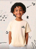 Franela oversize california beige