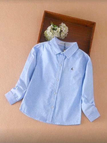 Camisa color celeste de vestir