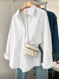 Camisa blanca Manga larga