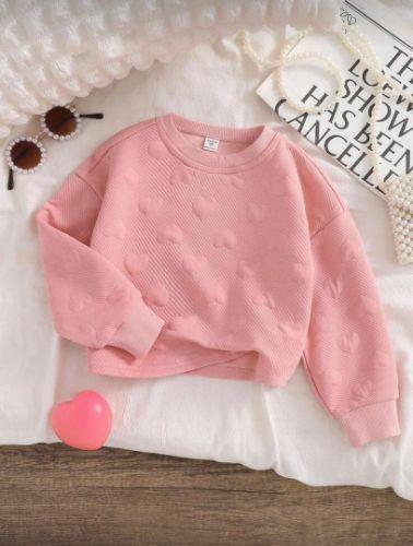 Sueter rosado de corazones