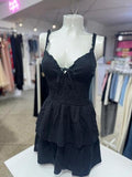 Vestido negro aeropostale