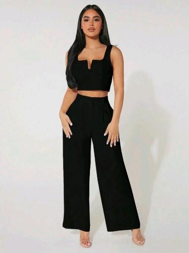 Conjunto negro de top