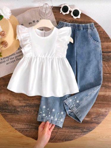 Conjunto de jean con pepitas