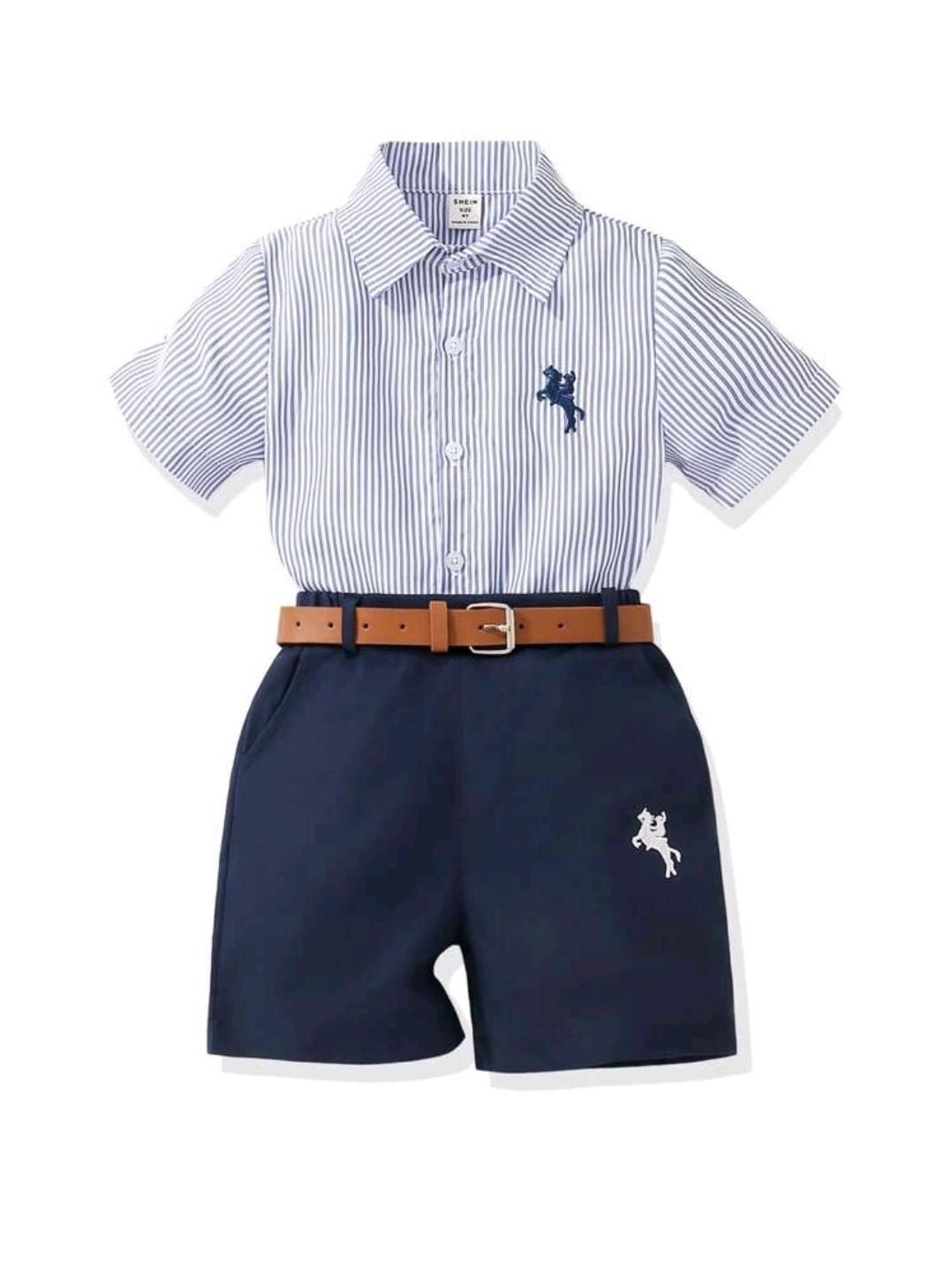 Conjunto de short y camisa 4-7y