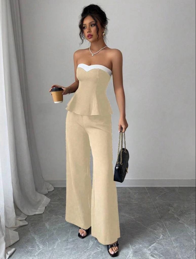 Conjunto 2 piezas beige
