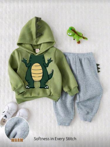 Conjunto de mono y buzo de dinosaurio T4