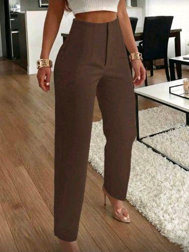 Pantalon marron tipo zara