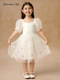 Vestido de tull con brillos