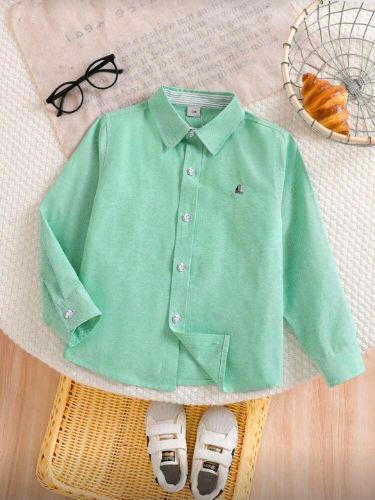 Camisa color turquesa