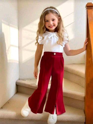 Conjunto de pantalon vinotinto