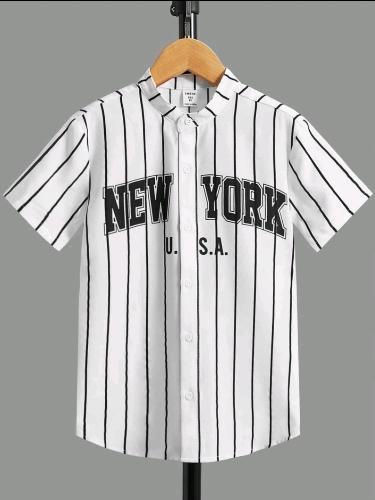 Camisa beisbolera new york