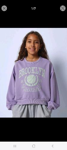 Sueter oversize para niña