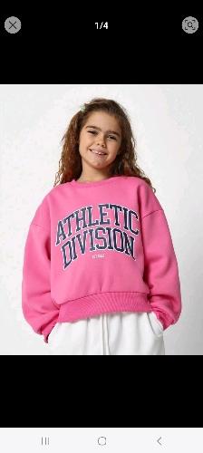 Sueter fucsia para niña