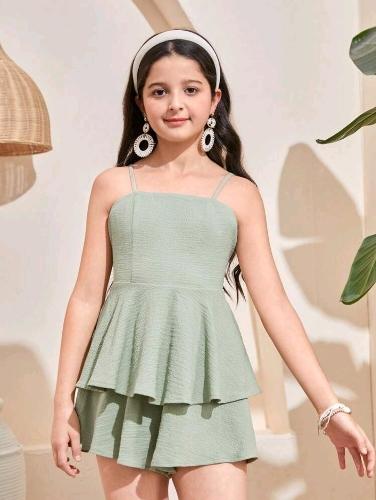 Braga verde estilo vestido T 8 a 12