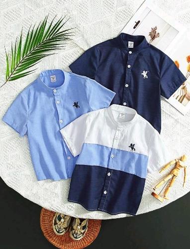 Camisa manga corta distintos colores