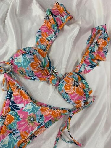 Traje de baño con estampado veraniego