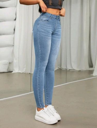 Jean skinny claro