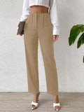 Pantalon tipo zara marron