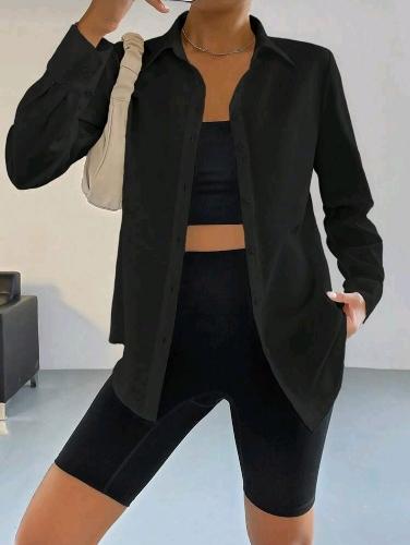 Camisa negra M