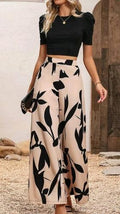 Conjunto de pantalon estampado