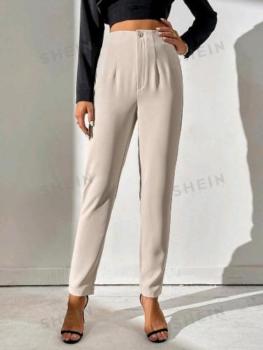 Pantalón tipo zara crema
