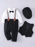 Conjunto para niño con boina