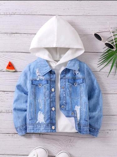 Camisa estampado de jean