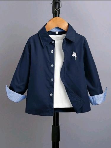 Camisa azul marino
