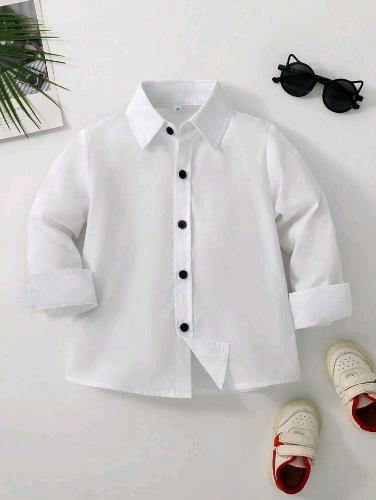 Camisa blanca manga larga