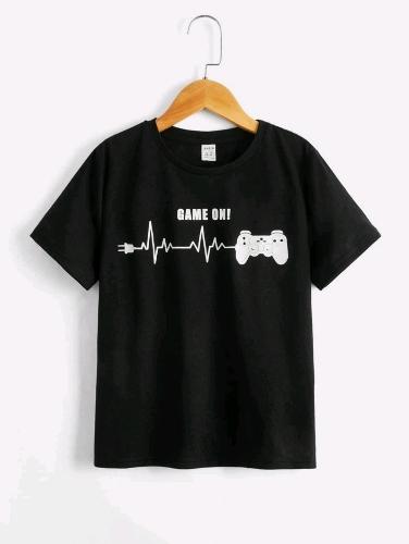 Franela negra gamer
