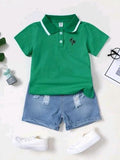 Conjunto de chemise y short