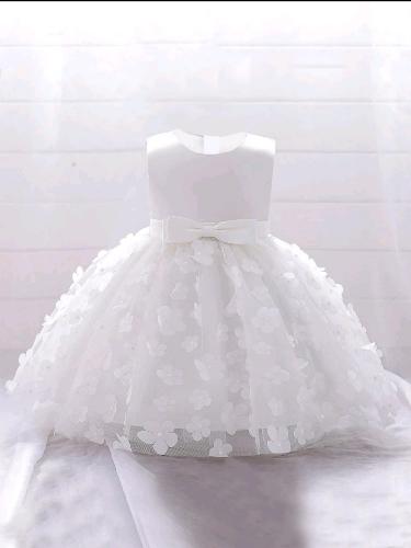 Vestido de flores blanco